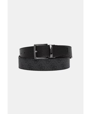 Guess Cintura Reversibile Da Uomo - Nero