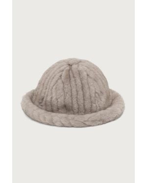 Kangol Cappello Da Donna Faux Fur Casual - Neutro