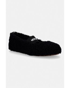 Moon Boot Ballerine Mb Shearling Ballerina - Nero