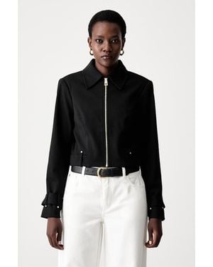 Guess Giacca Corta Da Donna Claudie - Nero
