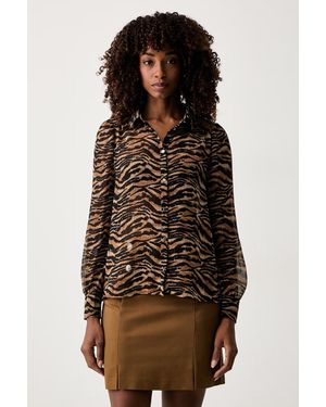Morgan Camicia Da Donna - Marrone