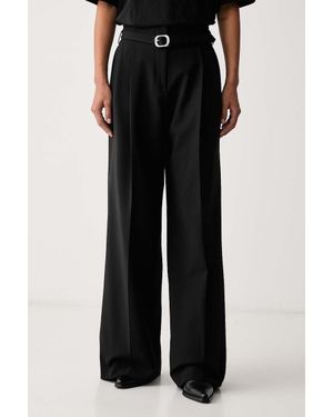 HUGO Pantaloni Da Donna Con Viscosa Halmea - Nero