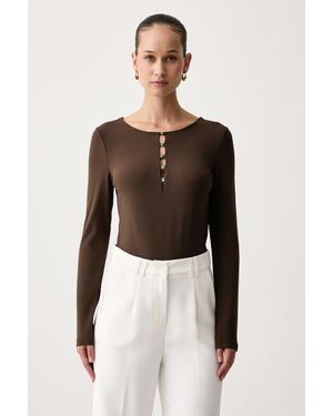 Guess Tuta Da Donna Zanita - Nero