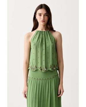 INTROPIA Top Da Donna - Verde