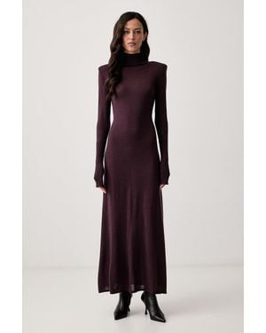 Pinko Vestito Maglione - Viola