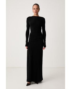 ELEH Vestito Con Pieghe - Nero