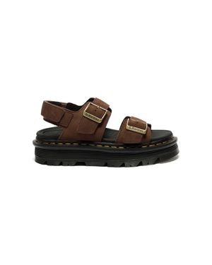 Dr. Martens Sandali Sulla Banchina Da Donna - Marrone