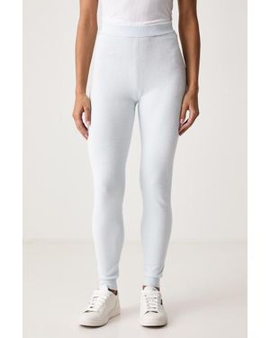 Guess Leggins Lounge Da Donna Aria - Bianco
