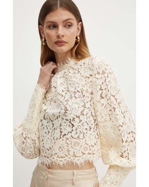 Bardot Camicetta Lace Georgia - Neutro