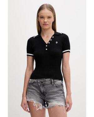 Guess Polo Da Donna - Nero