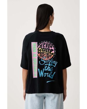 Rip Curl T-Shirt Da Donna - Nero