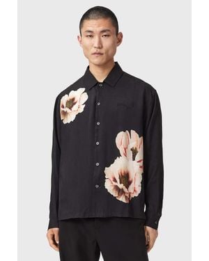 AllSaints Camicia Da Uomo - Nero