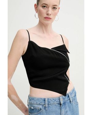 Nanushka Camicetta Zorka - Nero