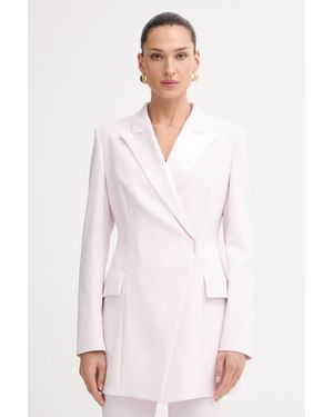 BOSS Giacca Doppiopetto Da Donna Con Viscosa Jegania2 - Rosa