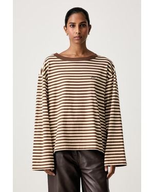 BOSS Maglietta A Maniche Lunghe Da Donna - Neutro