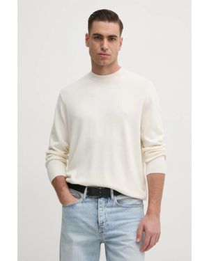 ARMANI EXCHANGE Maglione Con Aggiunta Di Seta - Bianco