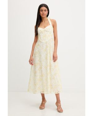 Bardot Vestito Princess - Neutro
