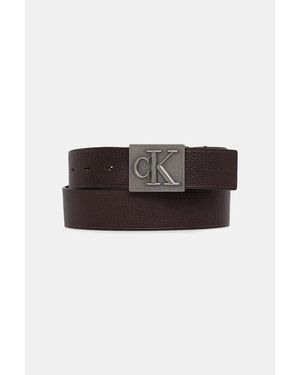 Calvin Klein Cintura Da Uomo - Marrone