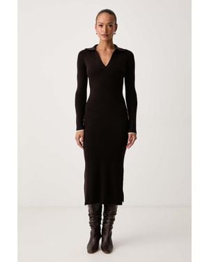 ARMANI EXCHANGE Vestito Con Viscosa - Nero