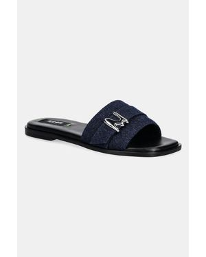MSGM Ciabatte Slide - Blu