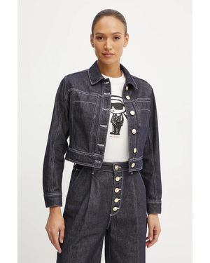 KARL LAGERFELD Giacca Di Jeans - Blu