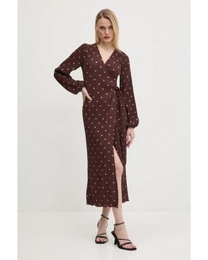 Never Fully Dressed Vestito Plisse - Rosso