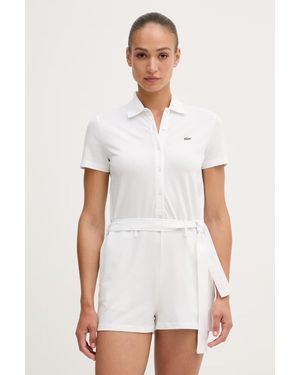 Lacoste Tuta Da Donna - Bianco