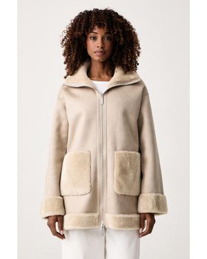Marella Cappotto Double-Face Da Donna Mllgiovane - Neutro