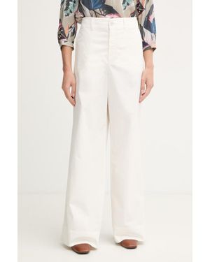 MARC AUREL Pantaloni Wide Leg Da Donna - Bianco