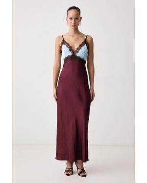 Never Fully Dressed Vestito Svasato - Rosso