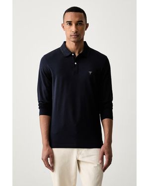 Guess A Maniche Lunghe Da Uomo - Nero