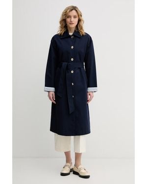 Benetton Trench Da Donna - Blu
