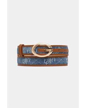 Guess Cintura Da Donna Camden - Blu