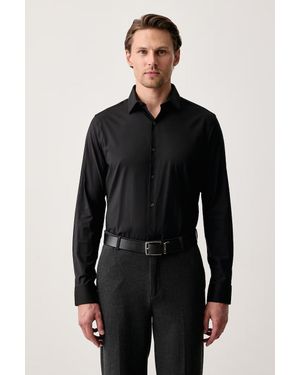 Calvin Klein Camicia Da Uomo - Nero