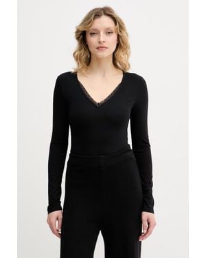 Chantelle Tuta Da Donna Con Cotone Romance - Nero