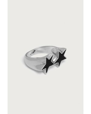 Twojeys Anello Da Uomo Placato - Metallizzato