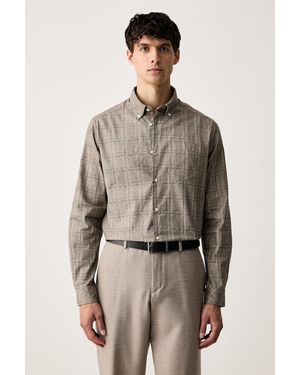 Barbour Camicia Da Uomo - Marrone