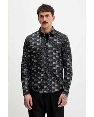 HUGO Camicia - Nero