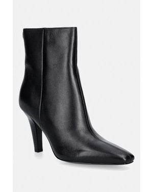 Guess Stivali Alla Caviglia Su Una Spilla Da Donna - Nero
