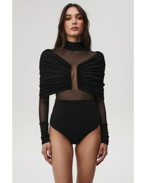 UNDRESS Camicetta Da Donna I Dare You Bodysuit Classic - Nero