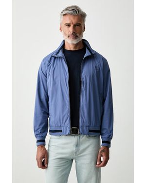 Hackett Giacca Di Mezza Stagione Da Uomo - Blu