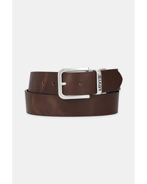 Levi's Levi's Cintura Reversibile Da Uomo - Marrone