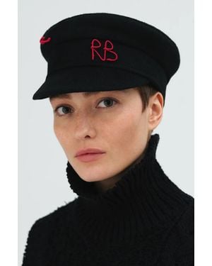 Ruslan Baginskiy Berretto Piatto Da Donna - Nero