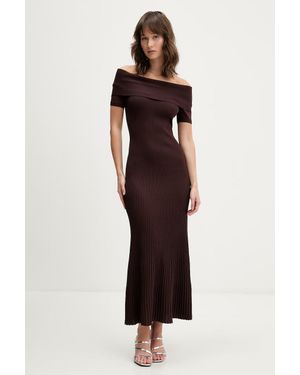 Bardot Vestito - Marrone