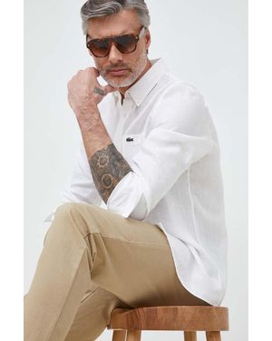 Lacoste Camicia Da Uomo - Neutro