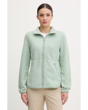 Jack Wolfskin Felpa Con Cerniera Da Donna - Verde