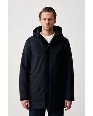 BOSS Giacca Invernale Da Uomo Ow_Hexatech Parka - Blu