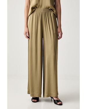 ViCOLO Pantaloni Palazzo Da Donna - Neutro