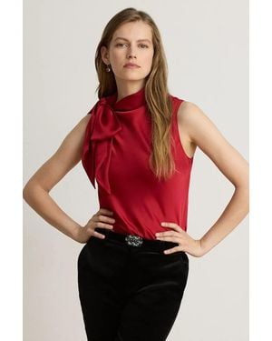Ralph Lauren Camicetta Da Donna - Rosso