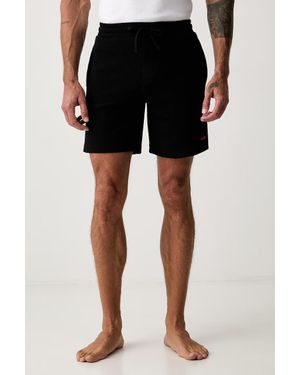 HUGO Pantaloncini Da Tuta Da Uomo Austin Shorts - Nero